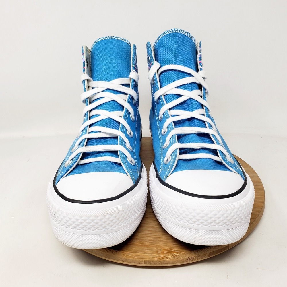 Converse All Star Lift Platform Hi Shoes Womens 9 Friendship Bracelet Sneaker - Picture 4 of 12
